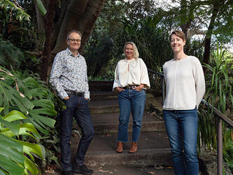 Darren Kemp, Samantha Yann and Keira Braybrook